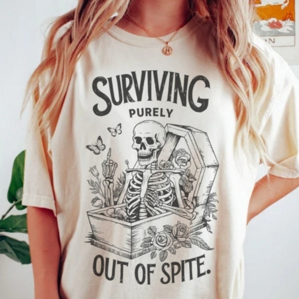 NWTs, Surviving Purely Out Of Spite 3xl